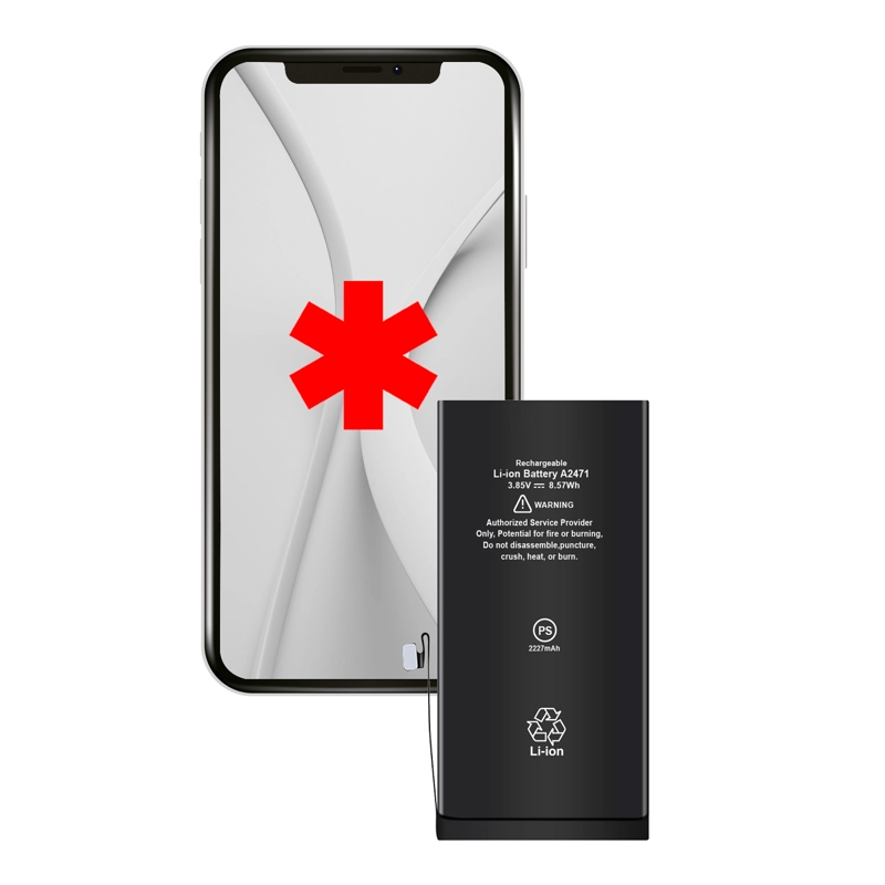 BATERIA PARA IPHONE 12 MINI 2227MAH MAXIMA DURACION - 1