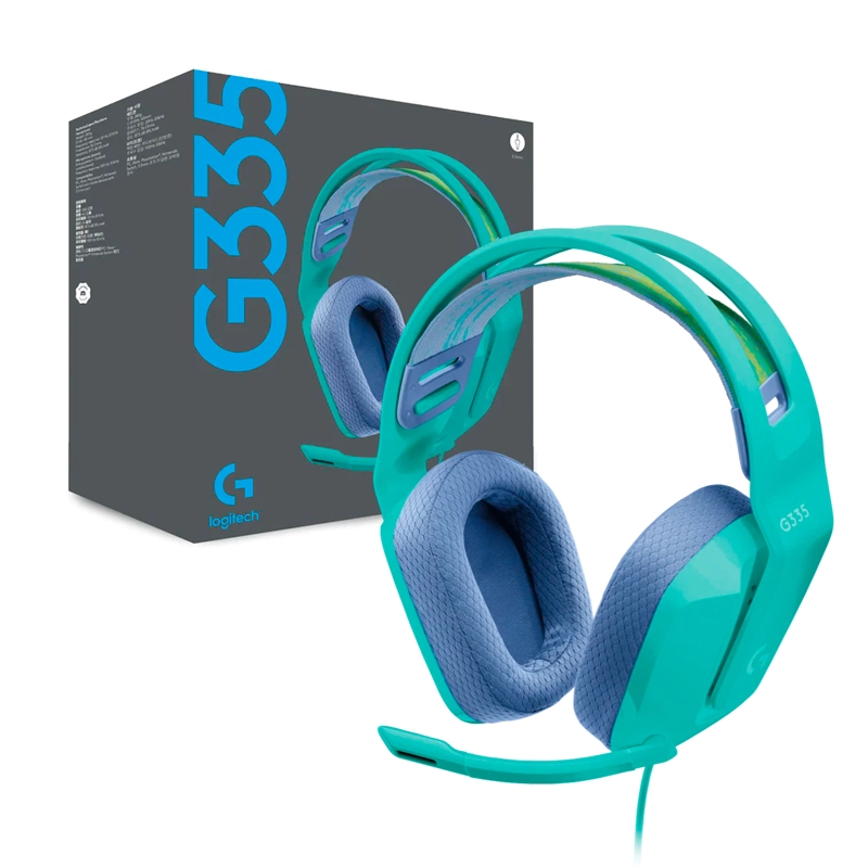 AUDIFONO GAMER LOGITECH G335 JACK 3,5MM PC /XBOX/ PS4/SWITCH - 1