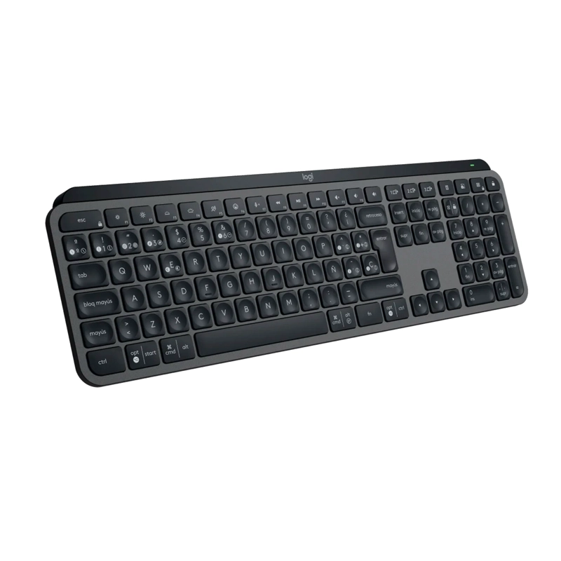 TECLADO INALAMBRICO LOGITECH MX KEYS S RECARGABLE USB-C A A - 2