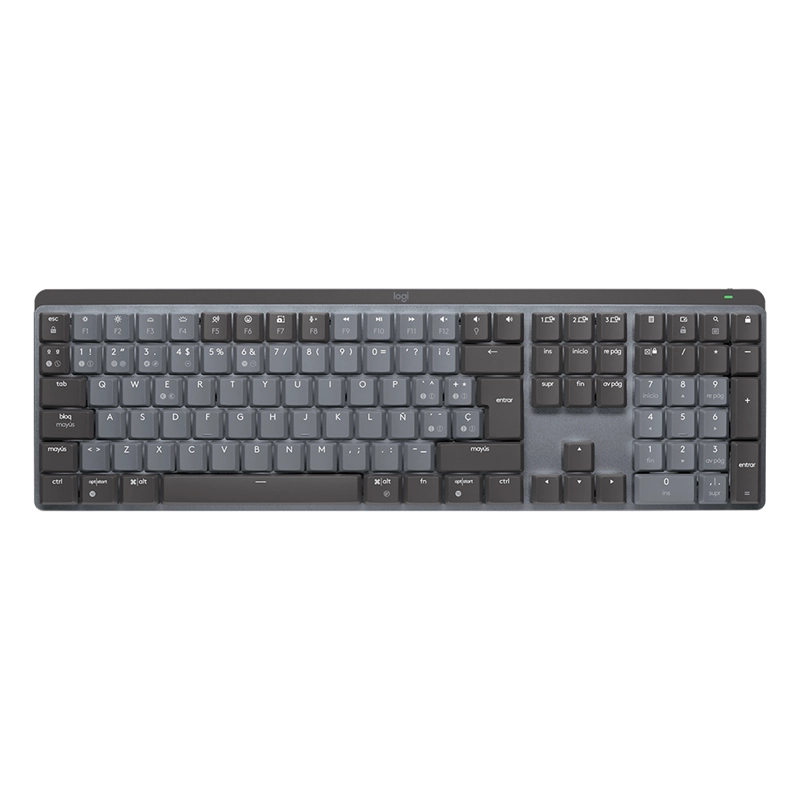 TECLADO INALAMBRICO LOGITECH MX MECHANICAL RECARGABLE USB-C - 1