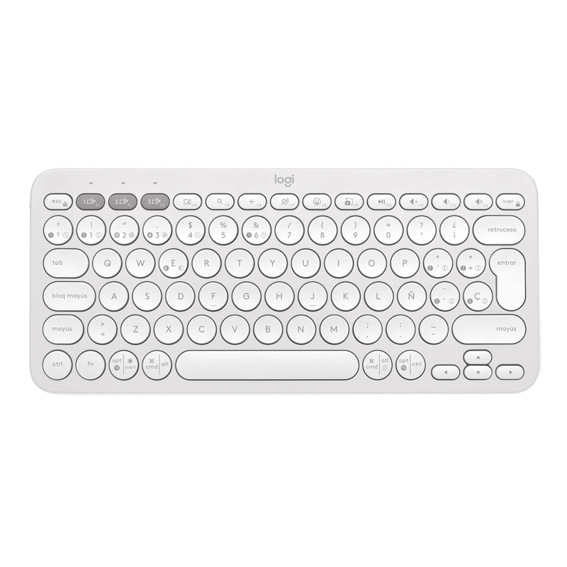 TECLADO BLUETOOTH INALAMBRICO LOGITECH PEBBLE KEYS 2 K380S - 1