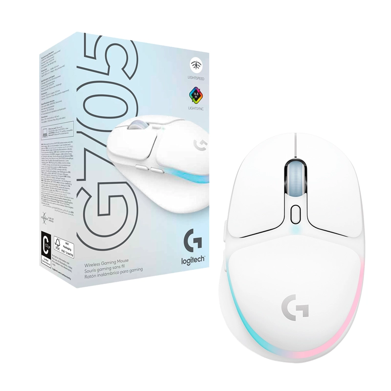 MOUSE GAMER INALAMBRICO LOGITECH G705 AURORA RGB 8200DPI - 1