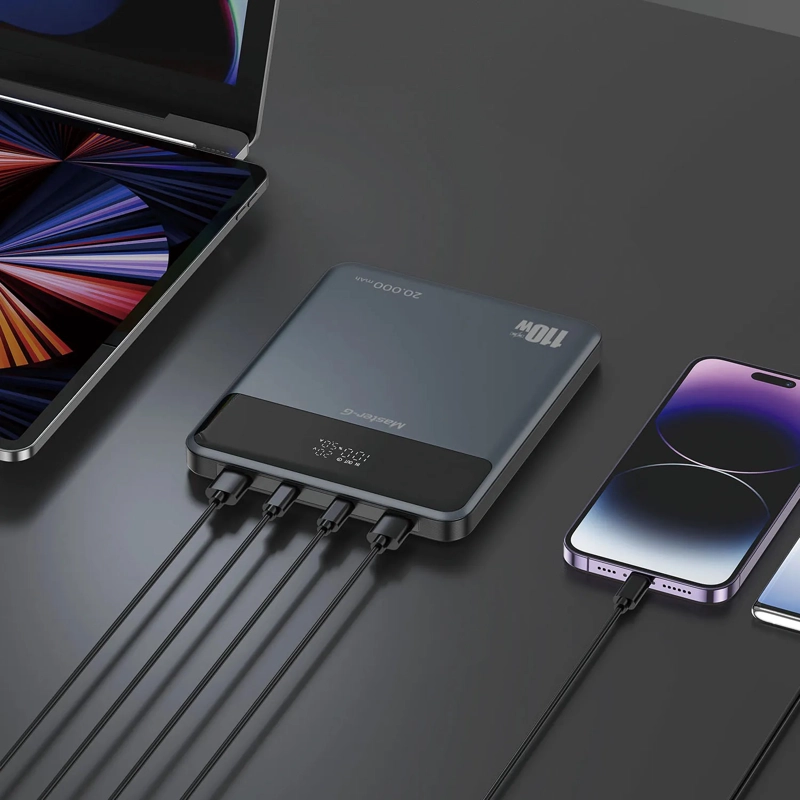 CARGADOR SLIM PORTATIL MASTER-G 20000MAH 110W POWER DELIVERY - 2