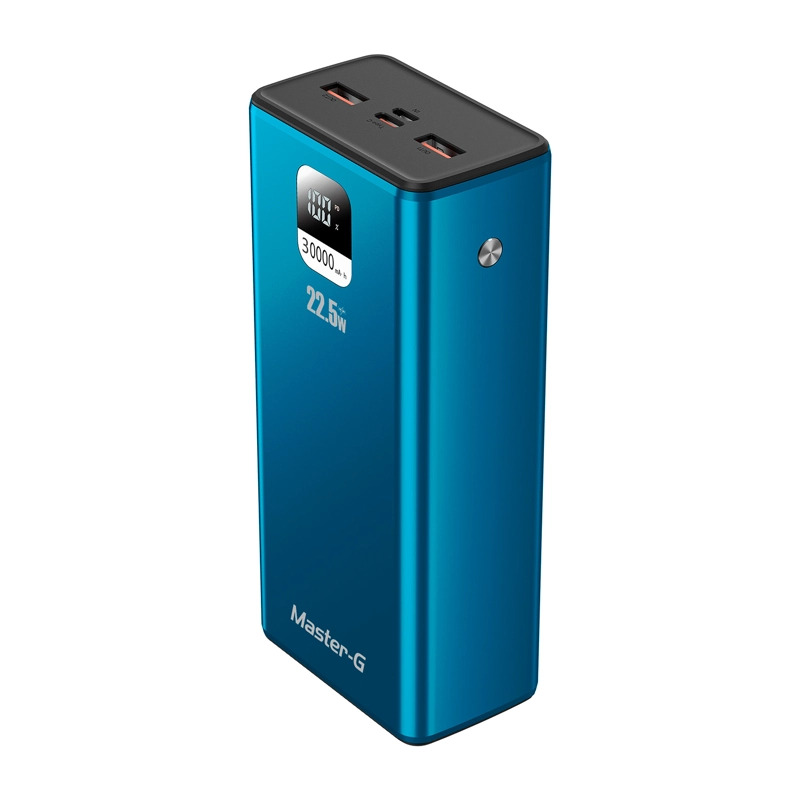 CARGADOR PORTATIL BATERIA POWER BANK MASTER-G 30000MAH 22.5W - 2