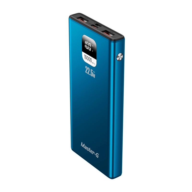 CARGADOR PORTATIL BATERIA POWER BANK MASTER-G 10000MAH 22.5W - 2