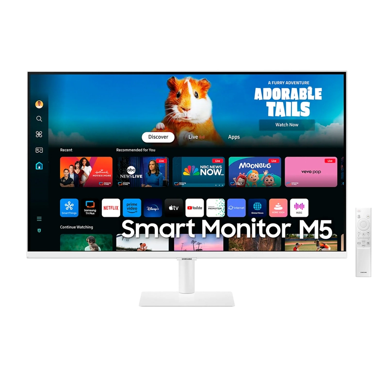 MONITOR SAMSUNG SMART TV M5 27IN FHD HDR10 BLUETOOTH WIFI - 1