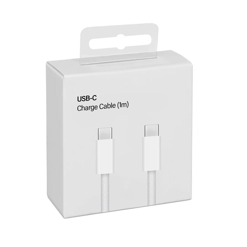 CABLE COMPATIBLE CON IPHONE USB-C A USB-C 1 METRO 60W - 4