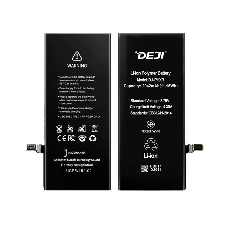 BATERIA PARA IPHONE XR DEJI IC ORIGINAL CAPACIDAD 2942MAH - 4