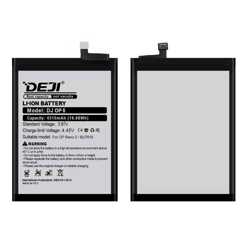 BATERIA PARA OPPO RENO 5/5 LITE/5Z DEJI IC ORIGINAL 4310MAH - 4