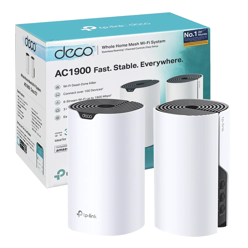 SISTEMA WIFI MESH TP-LINK DECO S7 AC1900 X2 NODO DOBLE BANDA - 1