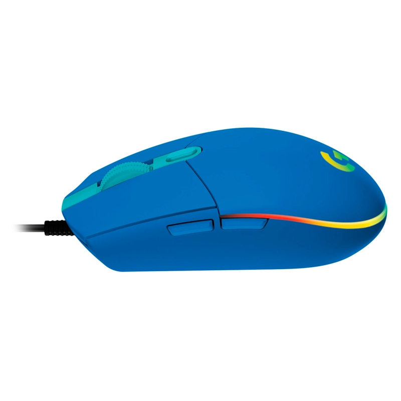 MOUSE GAMER USB LOGITECH G203 LIGHTSYNC 6 BOTONES 8000DPI - 4