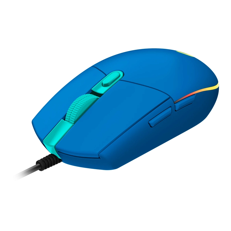 MOUSE GAMER USB LOGITECH G203 LIGHTSYNC 6 BOTONES 8000DPI - 5