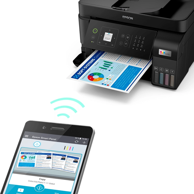 IMPRESORA MULTIFUNCIONAL EPSON ECOTANK L5590 WIFI USB ADF - 8
