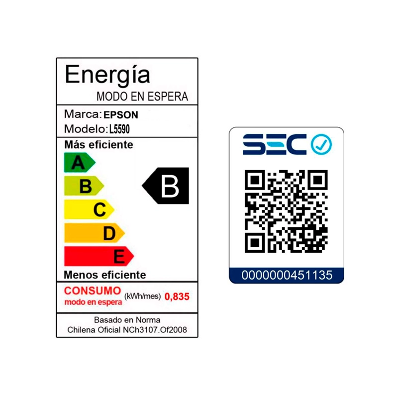 IMPRESORA MULTIFUNCIONAL EPSON ECOTANK L5590 WIFI USB ADF - 9