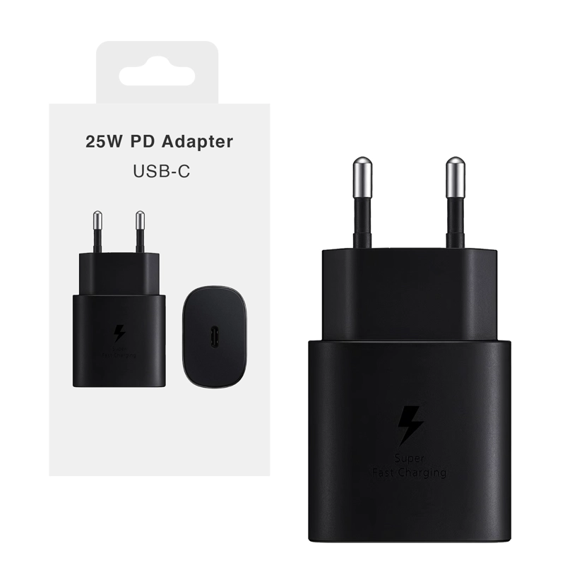 ADAPTADOR CARGADOR USB-C PARA SAMSUNG CARGA SUPER RAPIDA 25W - 1