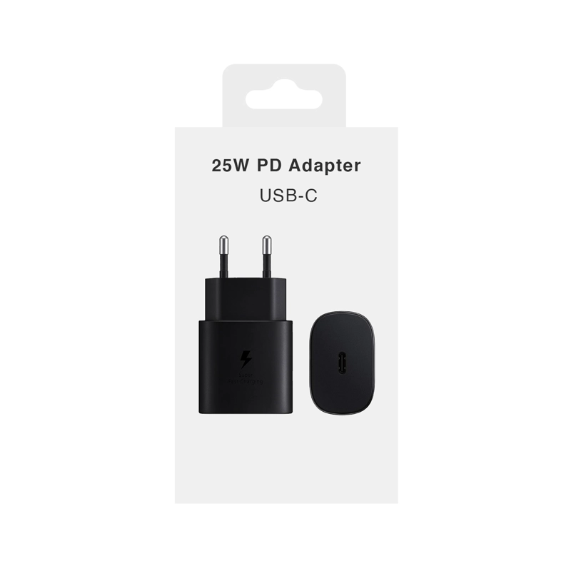 ADAPTADOR CARGADOR USB-C PARA SAMSUNG CARGA SUPER RAPIDA 25W - 7