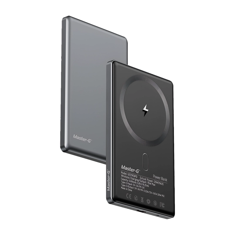 MASTER G CARGADOR PORTATIL POWERBANK MASTER-G 5.000MAH 20W MAGSAFE PD