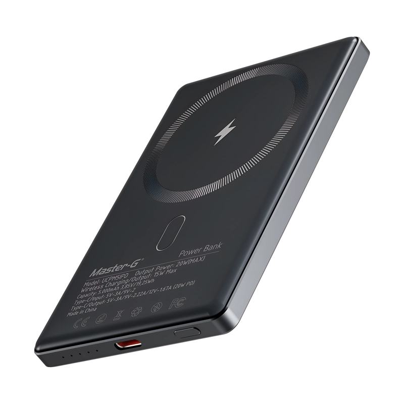 CARGADOR PORTATIL POWERBANK MASTER-G 5.000MAH 20W MAGSAFE PD - 2