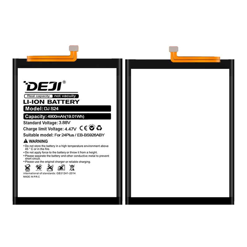BATERIA COMPATIBLE CON SAMSUNG S24 PLUS 5G DEJI IC 4900MAH - 4