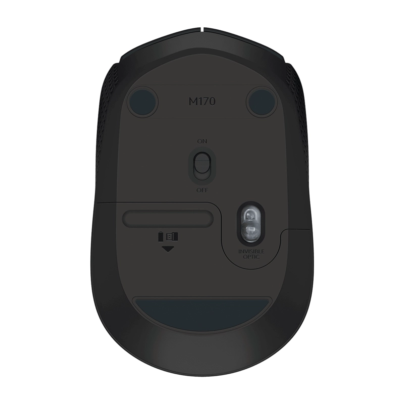 MOUSE INALAMBRICO LOGITECH M170 SENSOR 1000DPI BANDA 2.4GHZ - 4