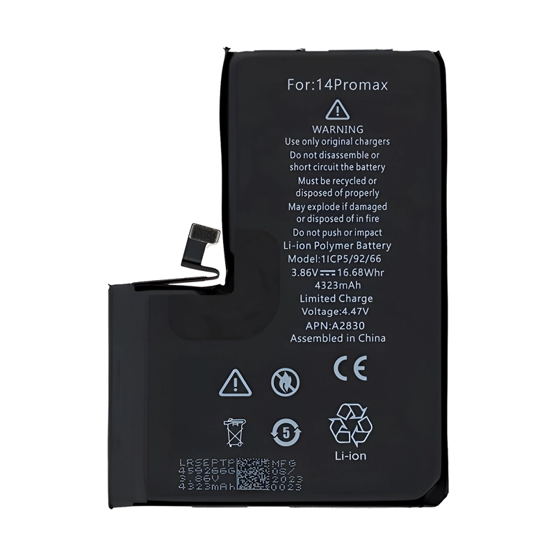 BATERIA COMPATIBLE CON IPHONE 14 PRO MAX CAPACIDAD 4323 MAH - 2