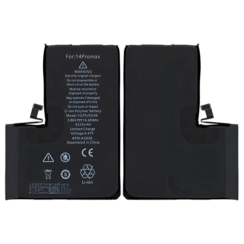 BATERIA COMPATIBLE CON IPHONE 14 PRO MAX CAPACIDAD 4323 MAH - 4