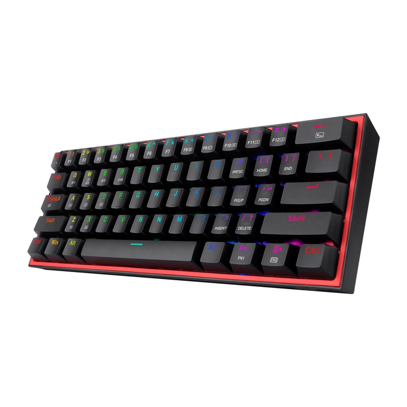 TECLADO GAMER INALAMBRICO REDRAGON FIZZ PRO K616 RGB ESPAÑOL - 2
