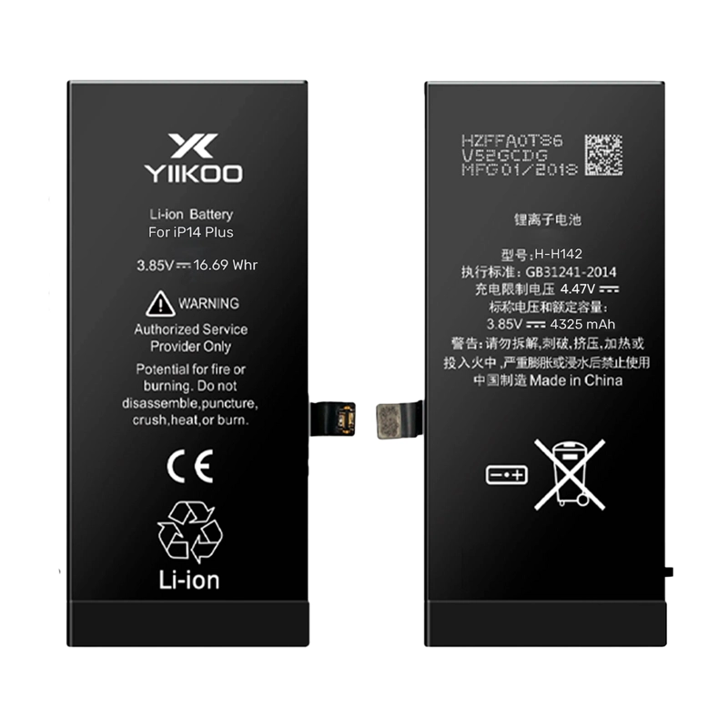 BATERIA PARA IPHONE 14PLUS YIIKOO AUTOPROGRAMABLE SIN ALERTA - 4