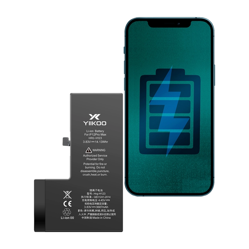 GENÉRICO BATERIA PARA IPHONE 12 PRO MAX YIIKOO PROTECCION SOBRECARGA