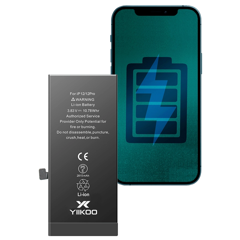 GENÉRICO BATERIA PARA IPHONE 12 YIIKOO AUTOPROGRAMABLE SIN ALERTAS