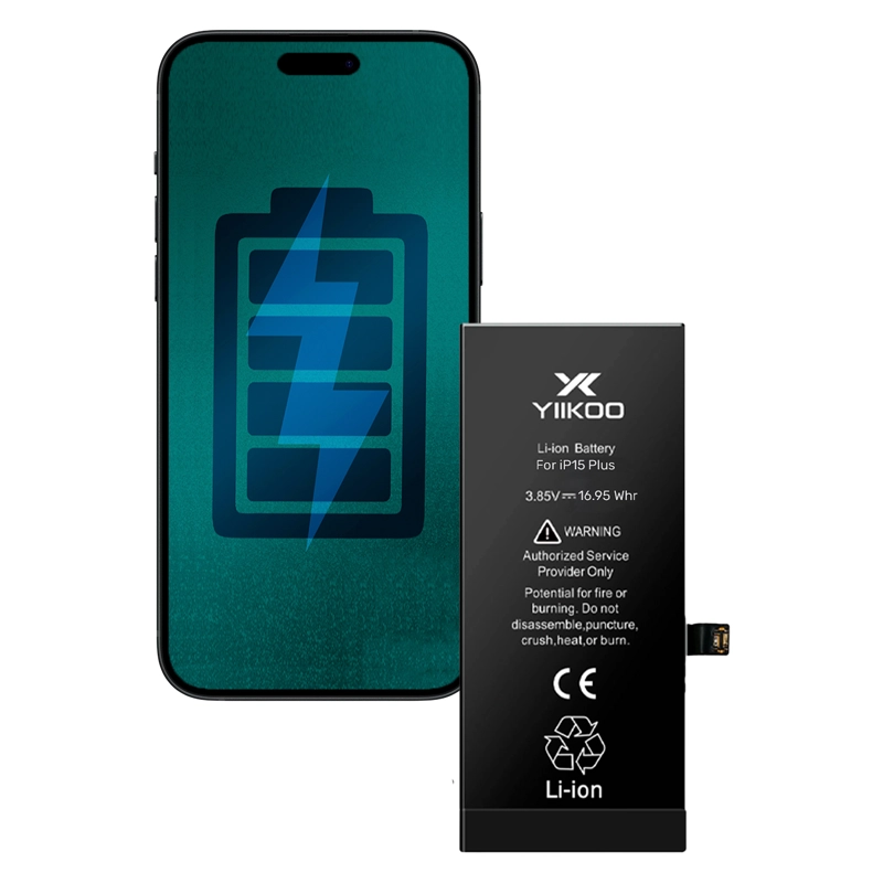 BATERIA PARA IPHONE 15PLUS YIIKOO AUTOPROGRAMABLE SIN ALERTA - 1