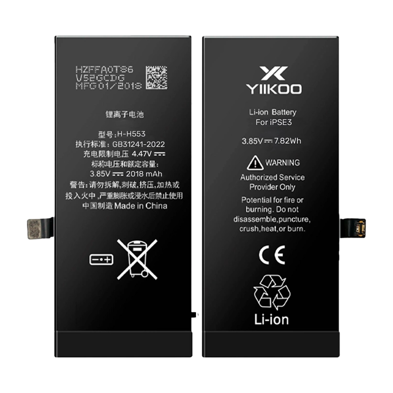 BATERIA PARA IPHONE SE 2022 YIIKOO AUTOPROGRAMABLE NO ALERTA - 4
