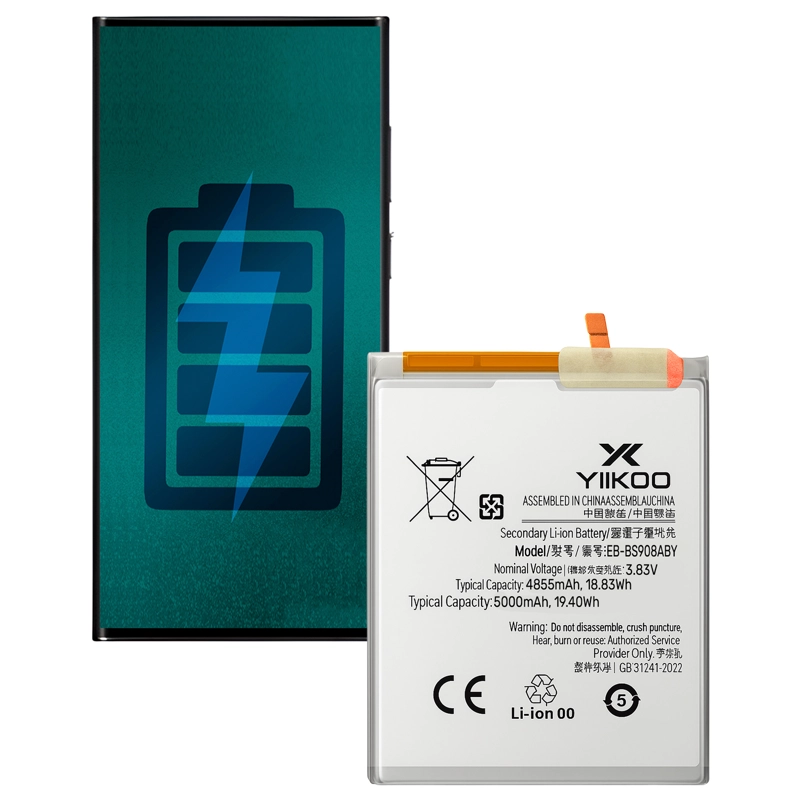 BATERIA PARA SAMSUNG S22 ULTRA YIIKOO PROTECCION SOBRECARGA - 1