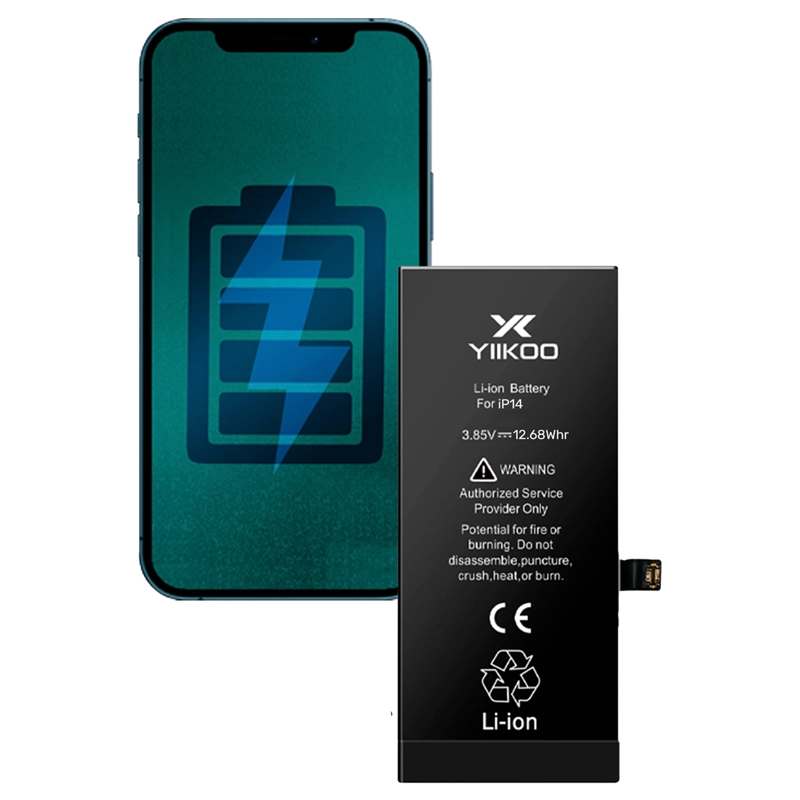GENÉRICO BATERIA PARA IPHONE 14 YIIKOO AUTOPROGRAMABLE SIN ALERTAS