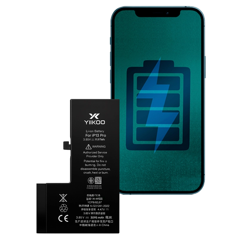 GENÉRICO BATERIA PARA IPHONE 13 PRO YIIKOO AUTOPROGRAMABLE SIN ALERTA