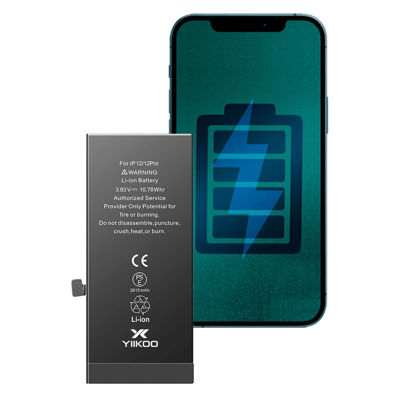 GENÉRICO BATERIA IPH 12 PRO YIIKOO IC TI AUTOPROGRAMABLE SIN ALERTAS