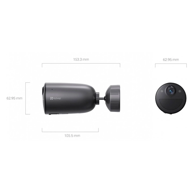 CAMARA WIFI EZVI EB3 2K IR15M COLORVU EXTERIOR IP66 512GB - 4
