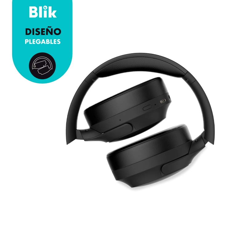 AUDIFONOS BLUETOOTH OVER-EAR BLIK ESSENCE 600 TWS DEEP BASS - 9