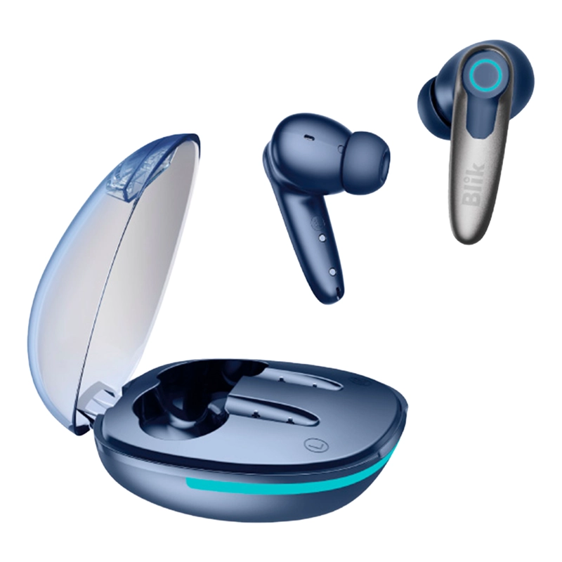 AUDIFONOS GAMER BLUETOOTH BLIK GAMEX TWS GAMING MODE BT 5.4 - 1