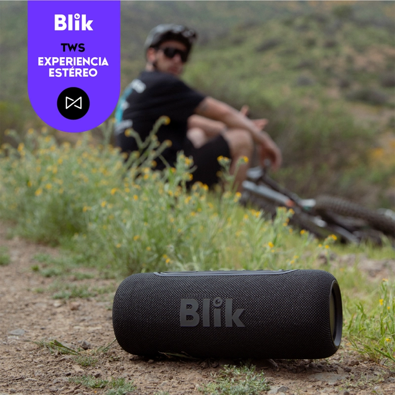 PARLANTE PORTATIL BLIK LIVE BLACK BLUETOOTH 5.3 RMS 10W RMS - 4
