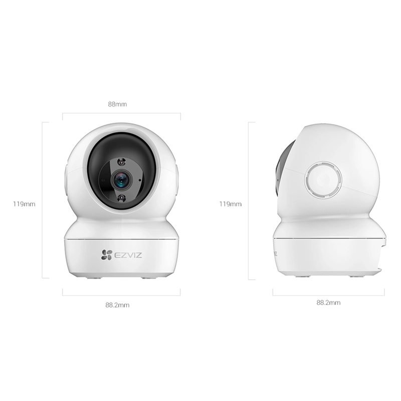 CAMARA WIFI EZVIZ H6C PRO 3K IRM10 SEGUIMIENTO INTELIGENTE - 3