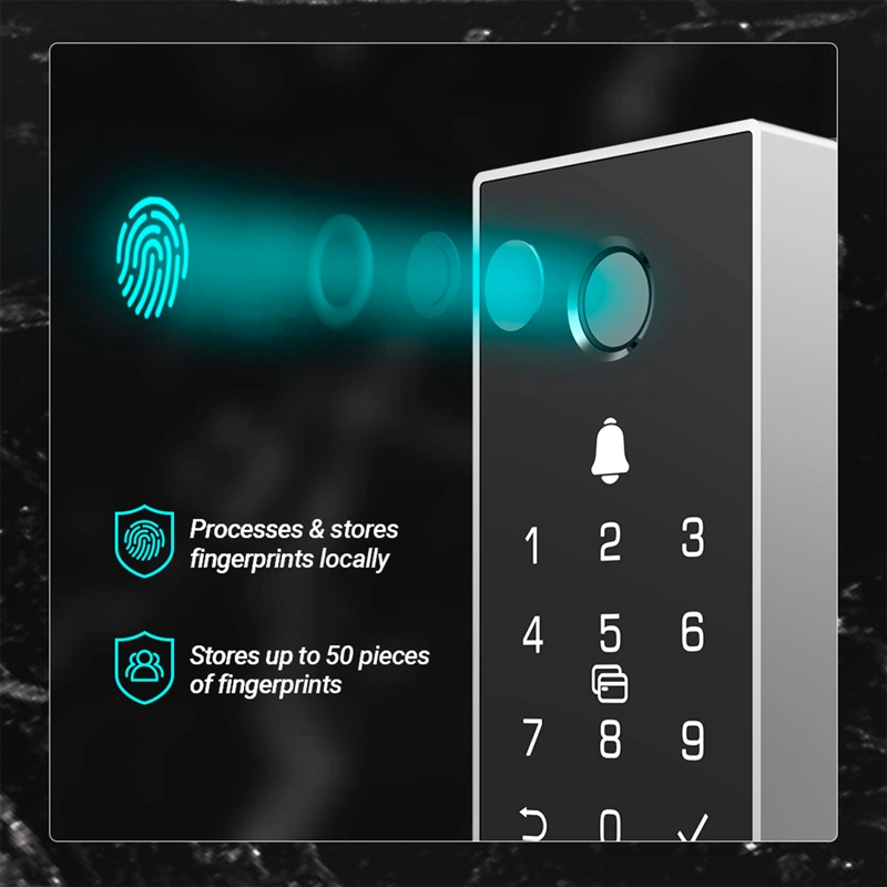 CERRADURA INTELIGENTE WIFI EZVIZ DL03 PRO CON HUELLA DIGITAL - 3