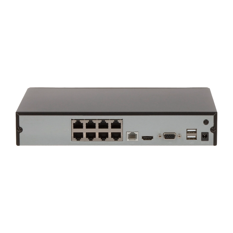 NVR 8 CANALES HIKVISION DS 7100 SERIES FULL HD POE HDMI VGA - 3