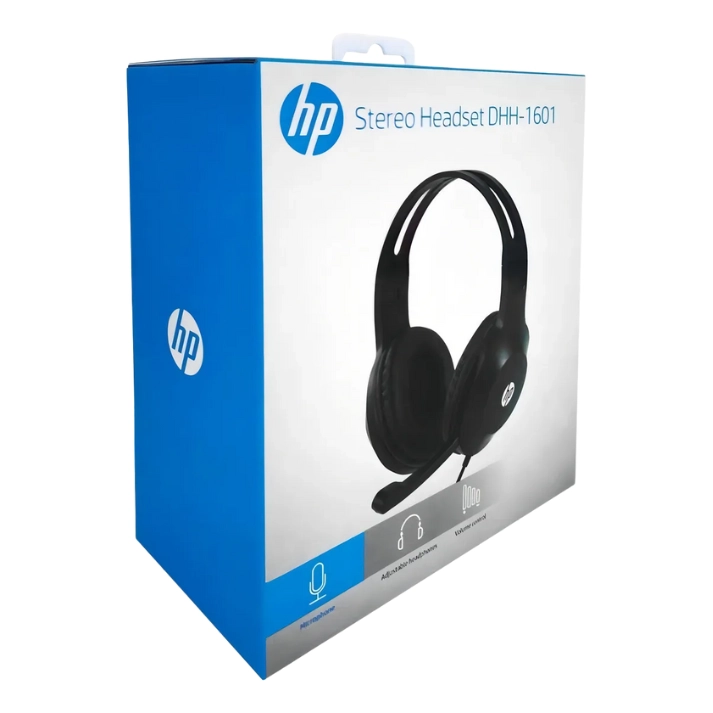 AUDIFONOS HP DHH-1601 OVER-EAR MICROFONO FLEXIBLE NEGRO - 4