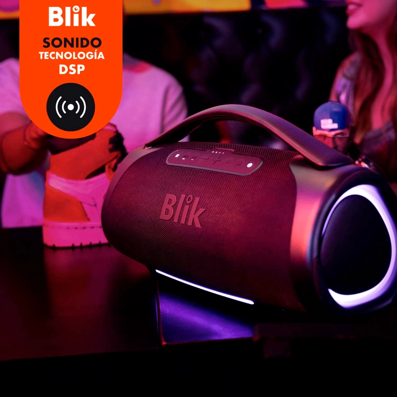 PARLANTE BLUETOOTH BLIK BASS400 160W RMS IPX7 TWS DEEP BASS - 4