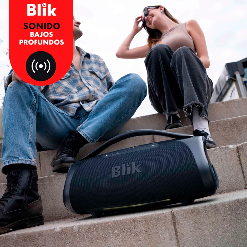 PARLANTE BLUETOOTH BLIK BASS400 160W RMS IPX7 TWS DEEP BASS - 5