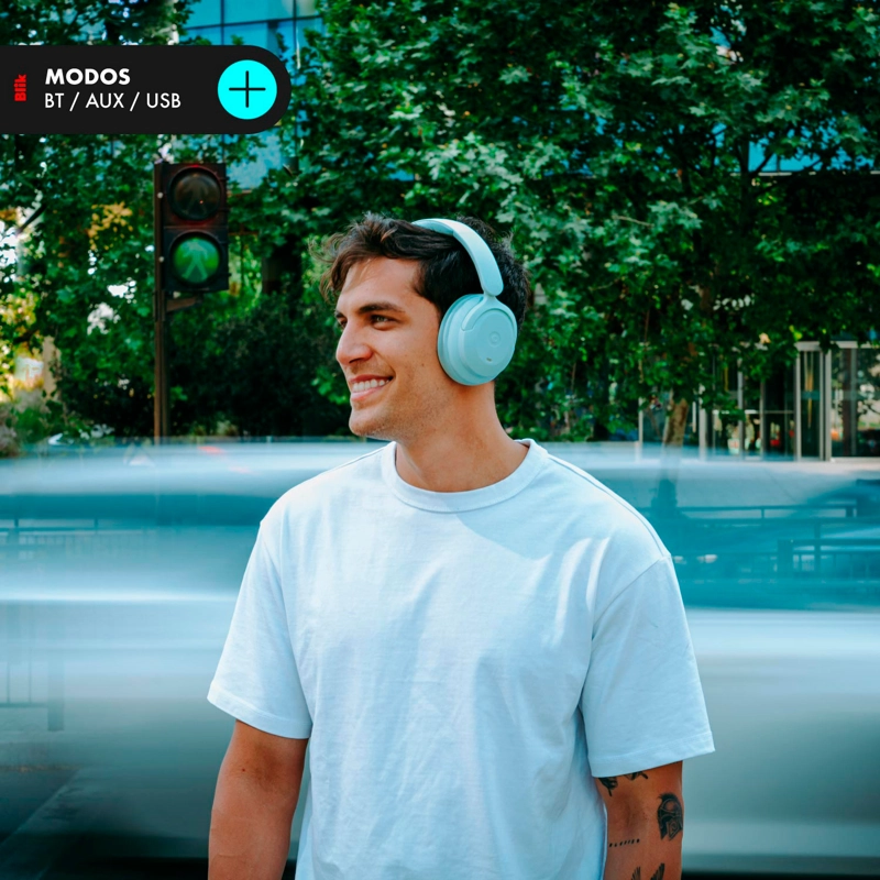 AUDIFONOS OVER-EAR BLUETOOTH BLIK SOUL900 TWS ANC BT 5.4 - 4
