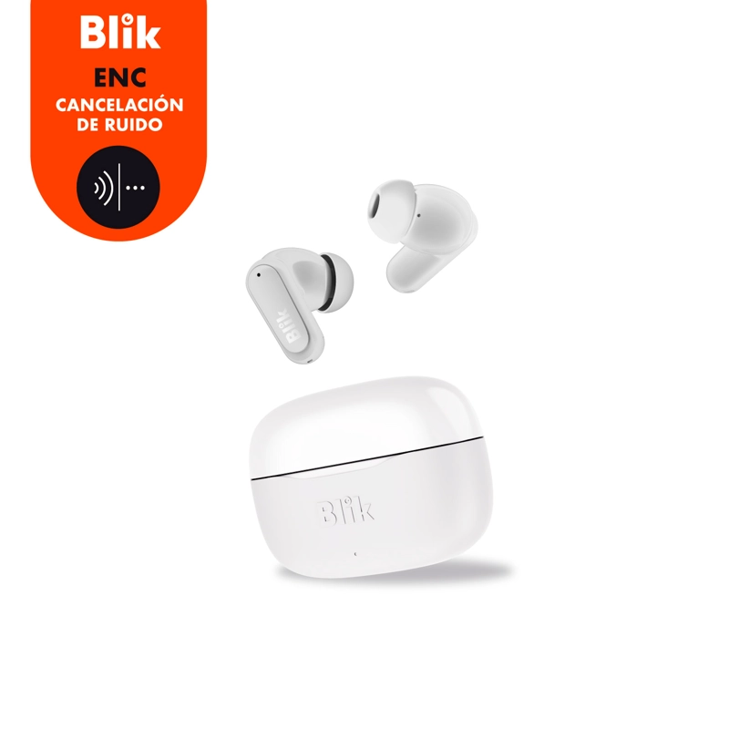 AUDIFONOS BLUETOOTH BLIK AIR500 TWS IP54 ENC BAJOS PROFUNDOS - 2