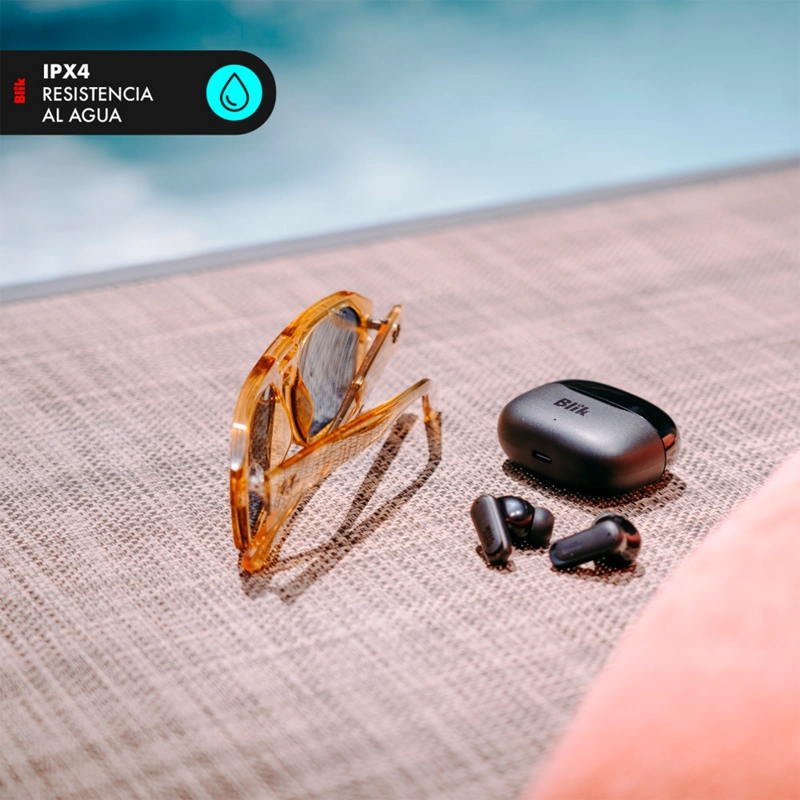 AUDIFONOS BLUETOOTH BLIK AIR500 TWS IP54 ENC DEEP BASS - 6