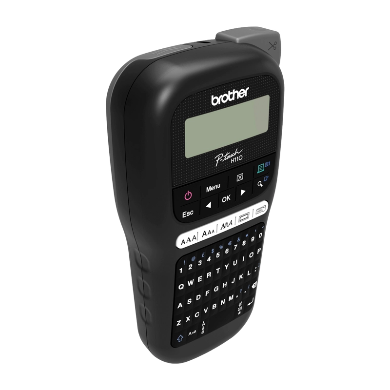 ROTULADORA PORTATIL PARA ETIQUETAS BROTHER P TOUCH PT-H110BK - 2
